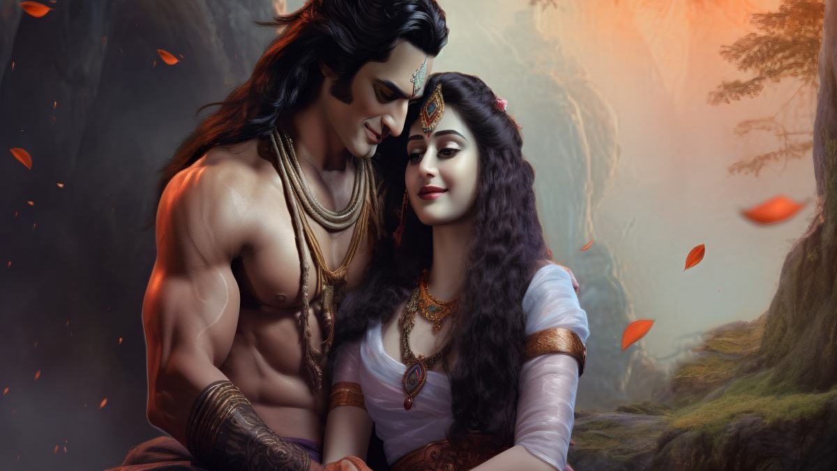 Shiv Parvati Love Art – Capturing Eternal Love